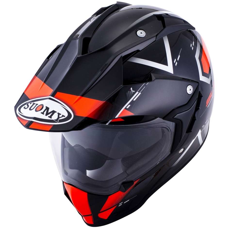 Casque Moto Intégral Sport Touring Suomy MX TOURER Road Orange