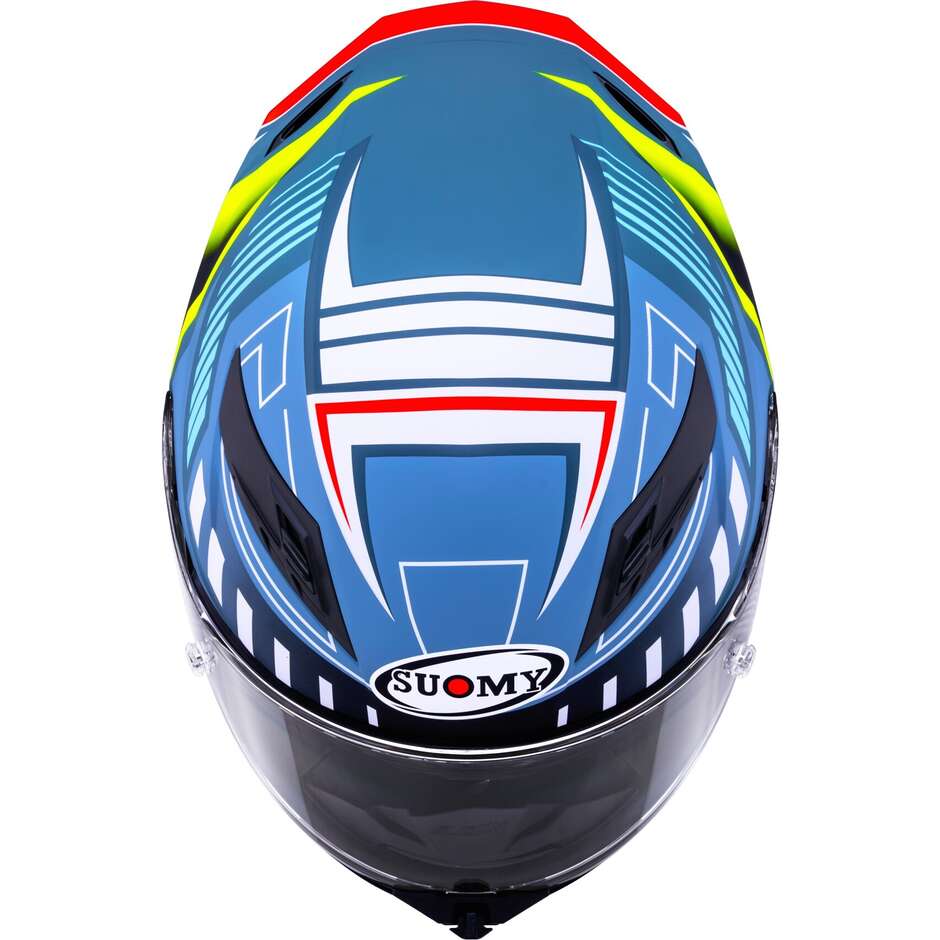 Casque moto intégral Suomy STELLAR 2 DEEPSPACE noir mat bleu