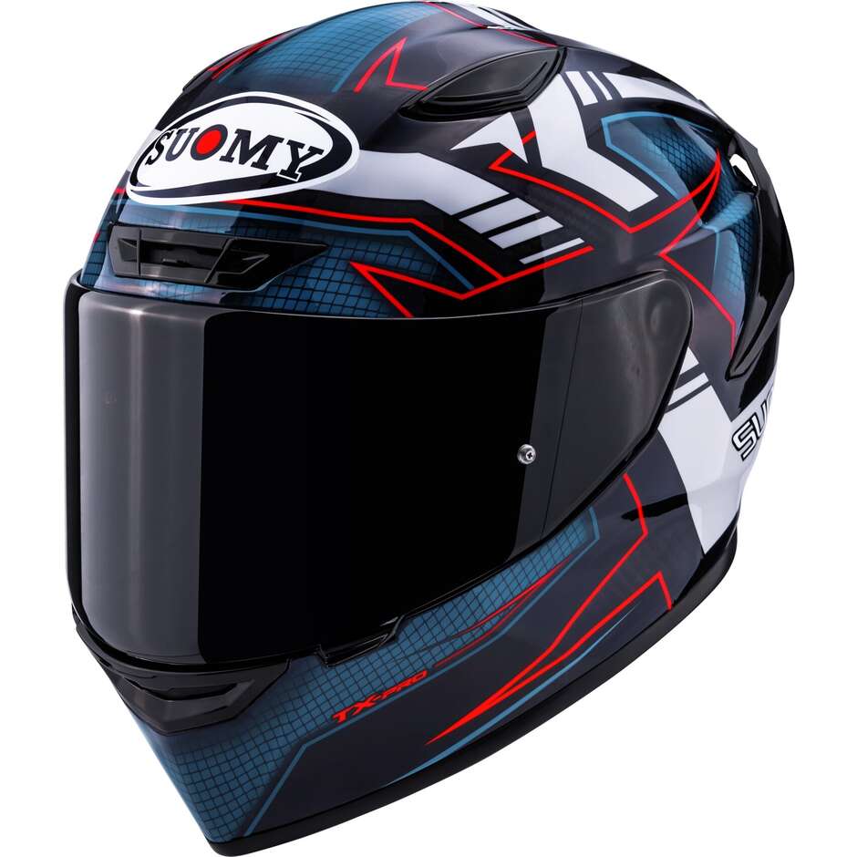 Casque moto intégral Suomy TX-PRO FLAWLESS blanc