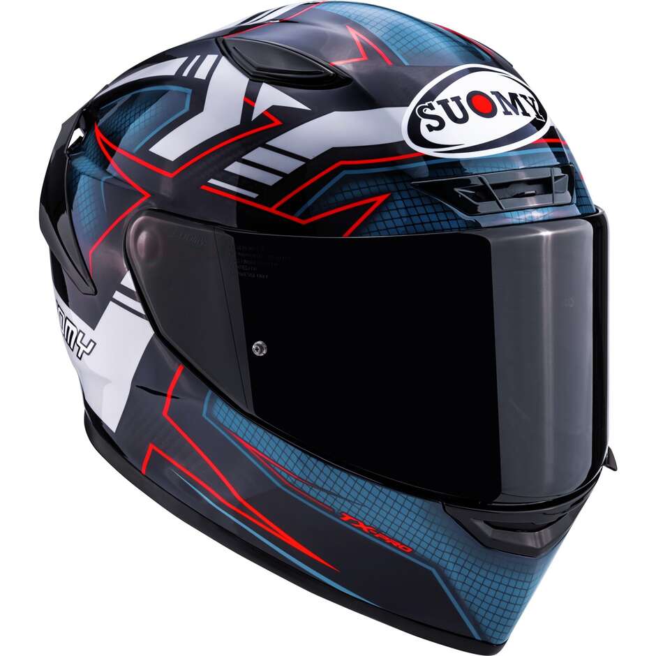 Casque moto intégral Suomy TX-PRO FLAWLESS blanc