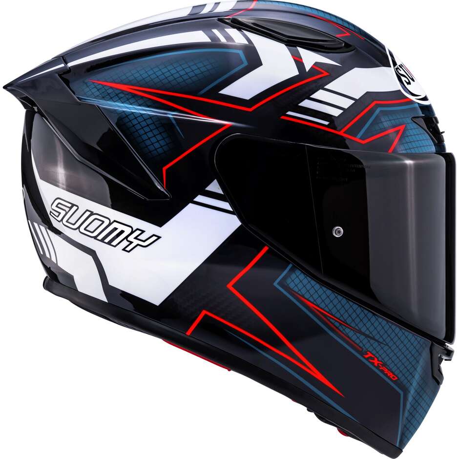 Casque moto intégral Suomy TX-PRO FLAWLESS blanc