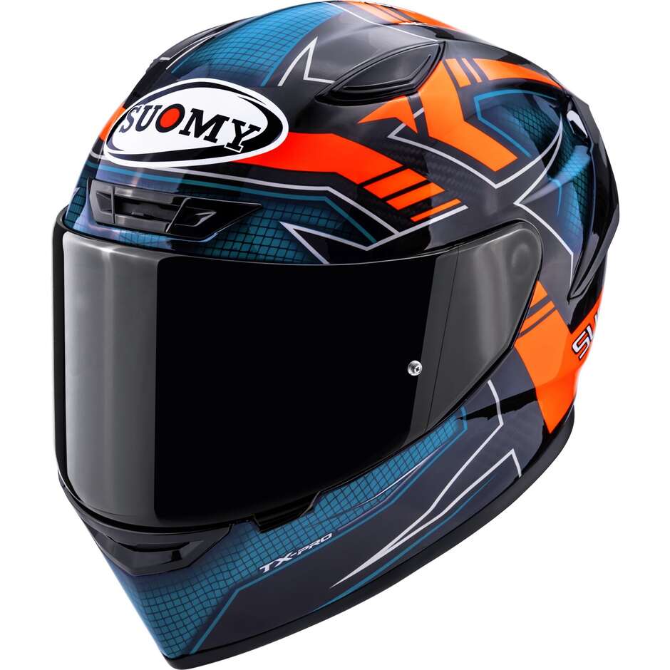 Casque moto intégral Suomy TX-PRO FLAWLESS Orange
