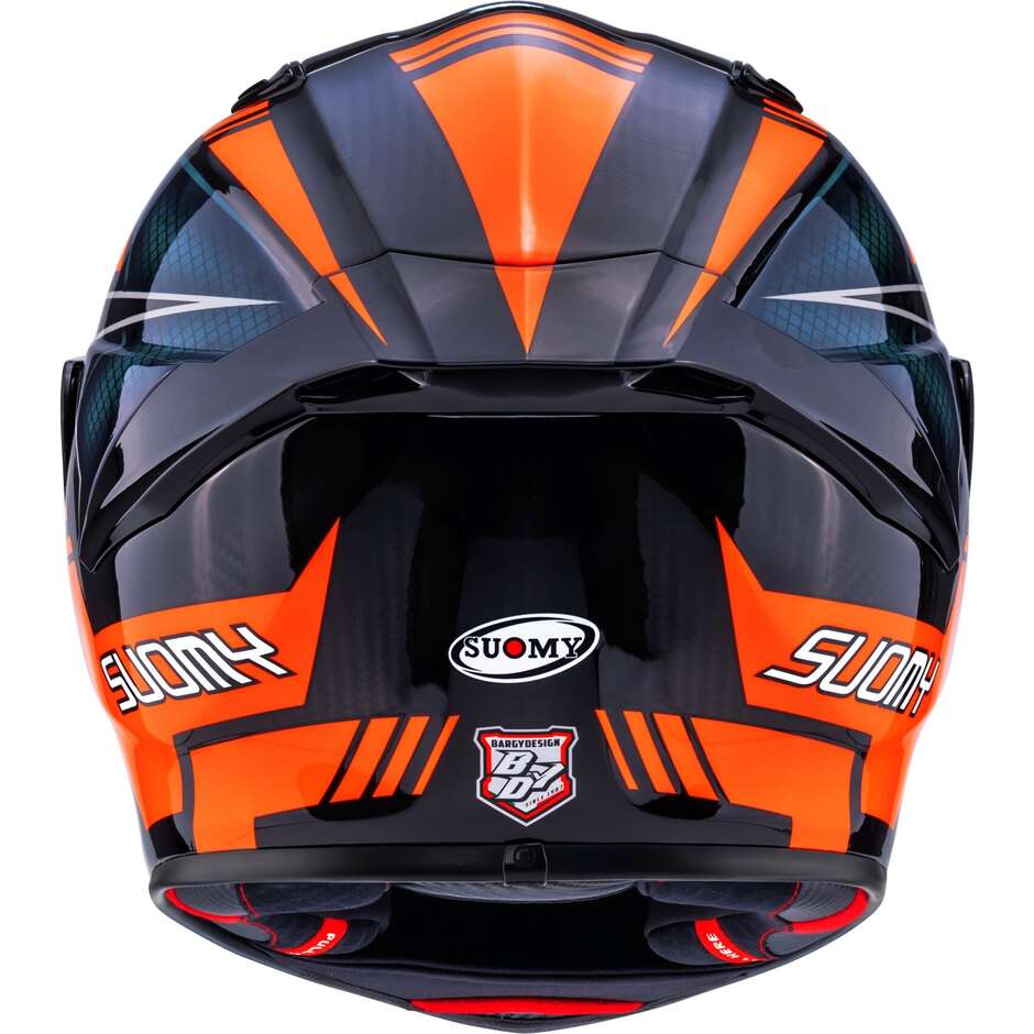 Casque moto intégral Suomy TX-PRO FLAWLESS Orange