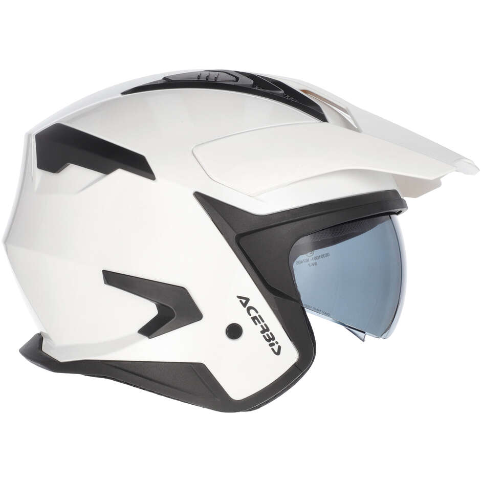 Casque Moto Jet Acerbis ARIA EVO Blanc