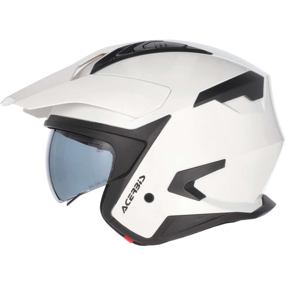 Casque Moto Jet Acerbis ARIA EVO Blanc
