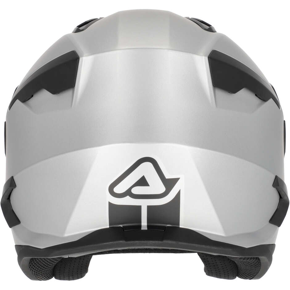 Casque Moto Jet Acerbis ARIA EVO METALLIC Argent
