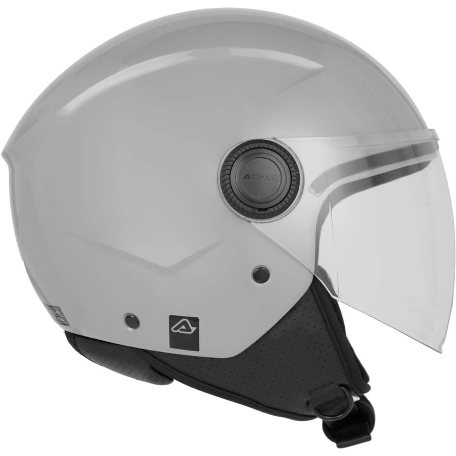 Casque Moto Jet ACERBIS BREZZA Gris