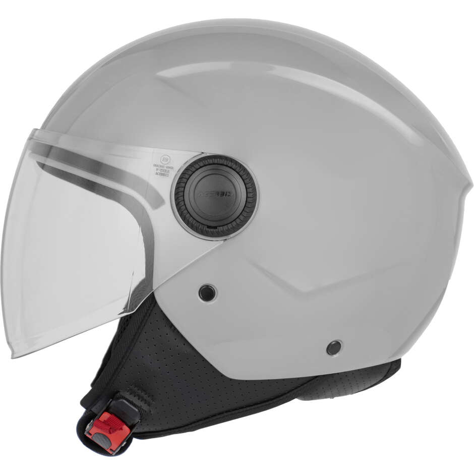 Casque Moto Jet ACERBIS BREZZA Gris
