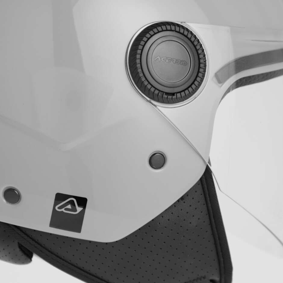 Casque Moto Jet ACERBIS BREZZA Gris