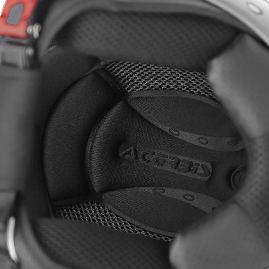 Casque Moto Jet ACERBIS BREZZA Gris