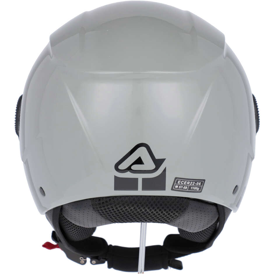 Casque Moto Jet ACERBIS BREZZA Gris
