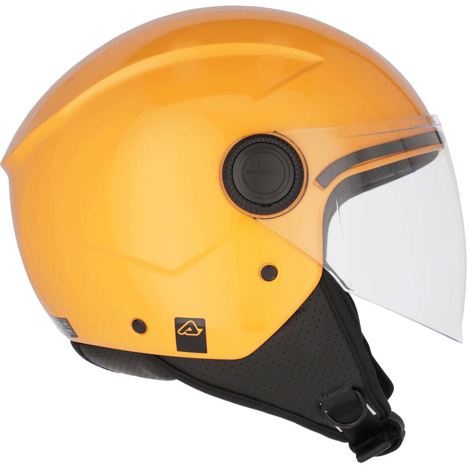 Casque Moto Jet ACERBIS BREZZA Jaune