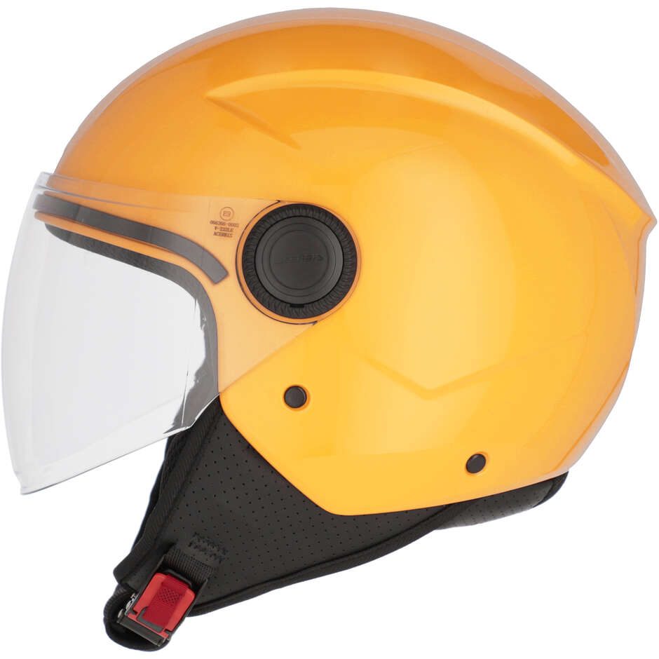 Casque Moto Jet ACERBIS BREZZA Jaune