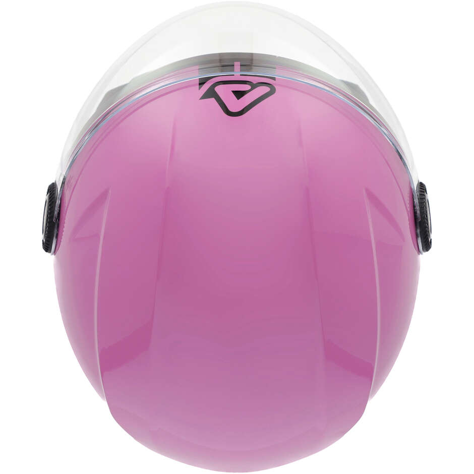 Casque Moto Jet ACERBIS BREZZA Rose