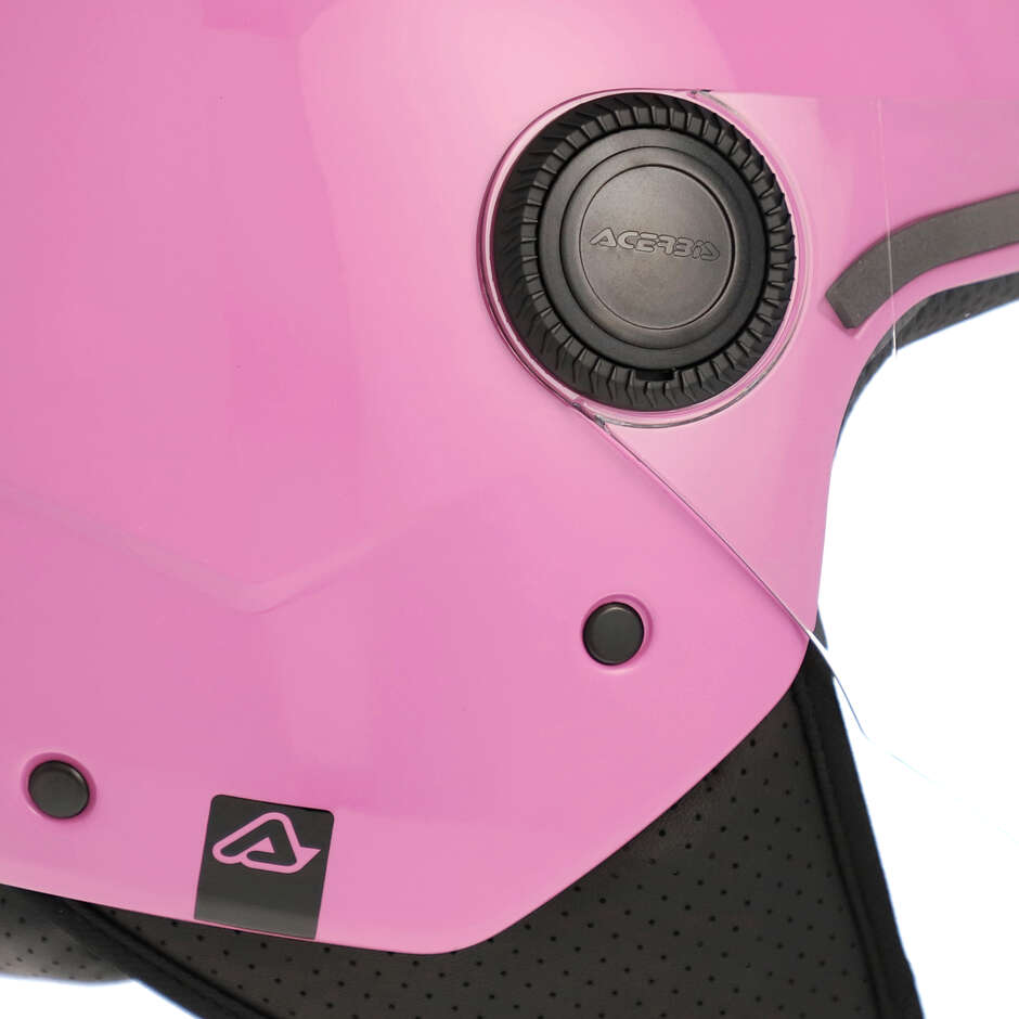 Casque Moto Jet ACERBIS BREZZA Rose