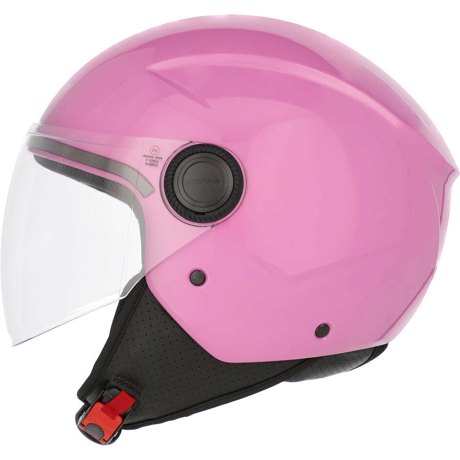 Casque Moto Jet ACERBIS BREZZA Rose