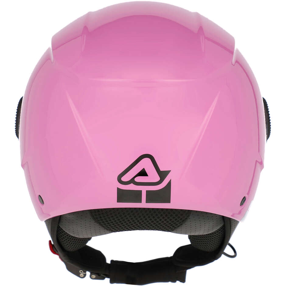 Casque Moto Jet ACERBIS BREZZA Rose