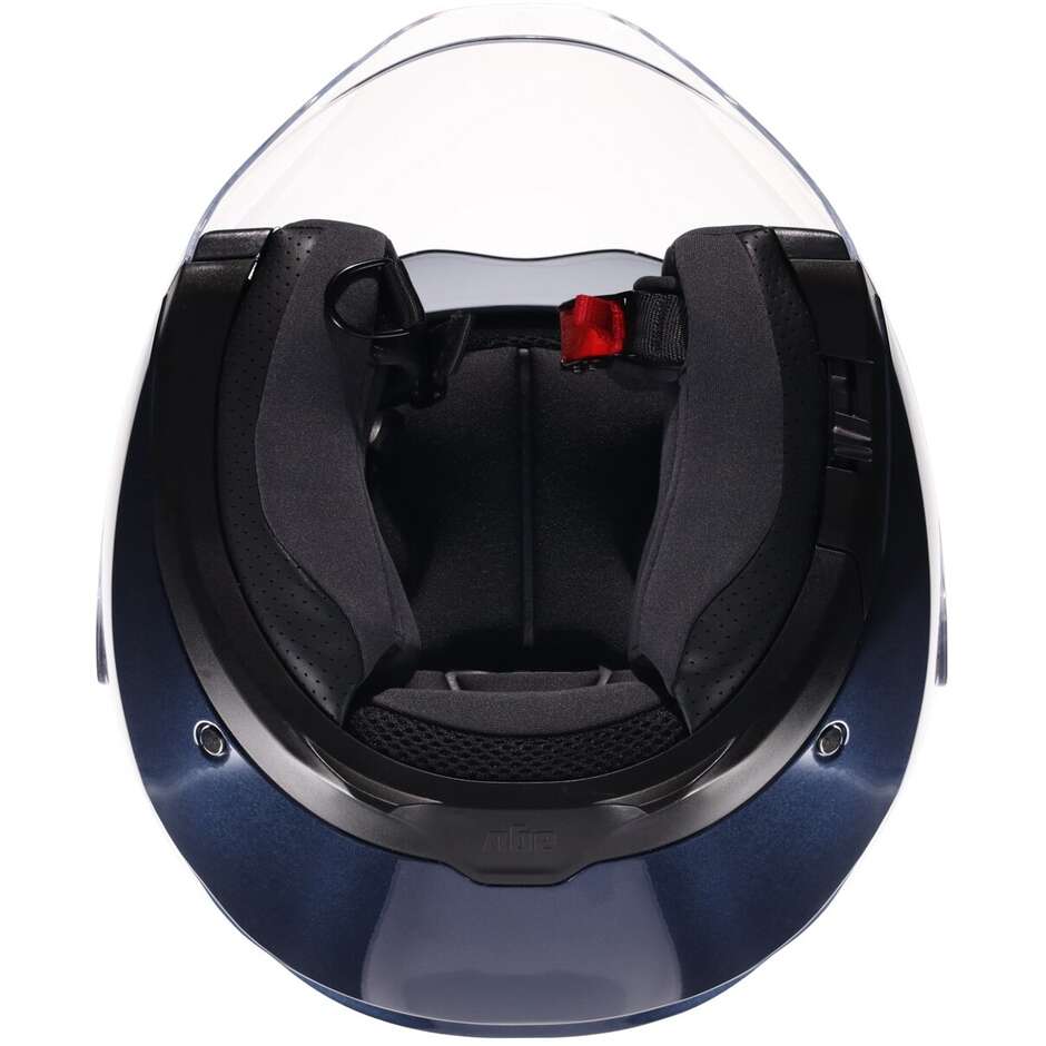 Casque moto Jet AGV IRIDES MONO Bleu Profond