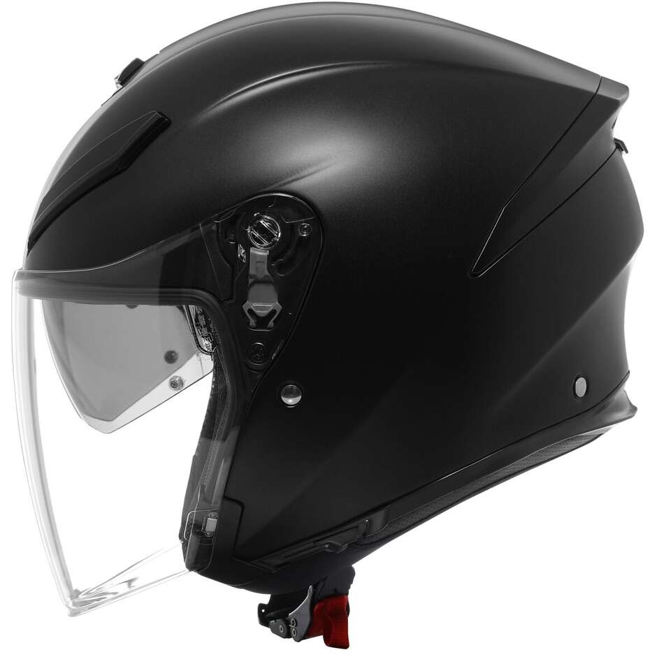 Casque Moto Jet AGV K5 JET EVO MONO Noir Mat