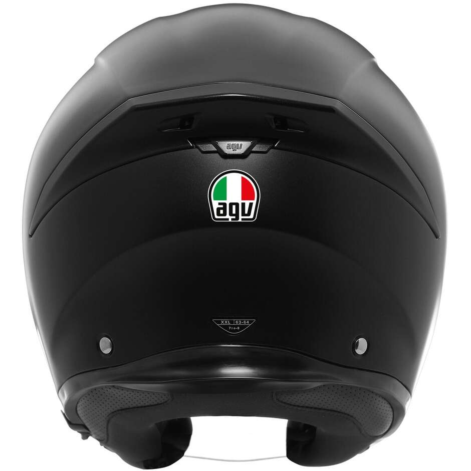 Casque Moto Jet AGV K5 JET EVO MONO Noir Mat