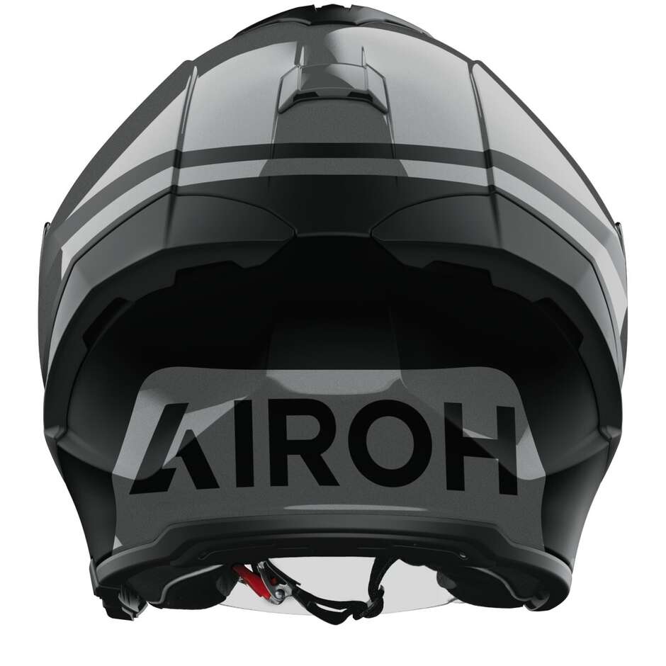 Casque moto jet Airoh H21 SQUARE mat brillant