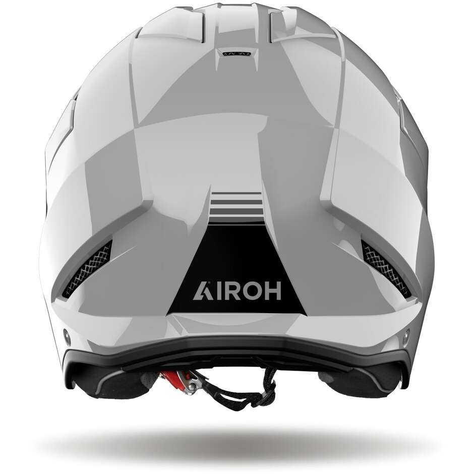 Casque moto jet Airoh KOMBAKT COLOR, béton foncé brillant
