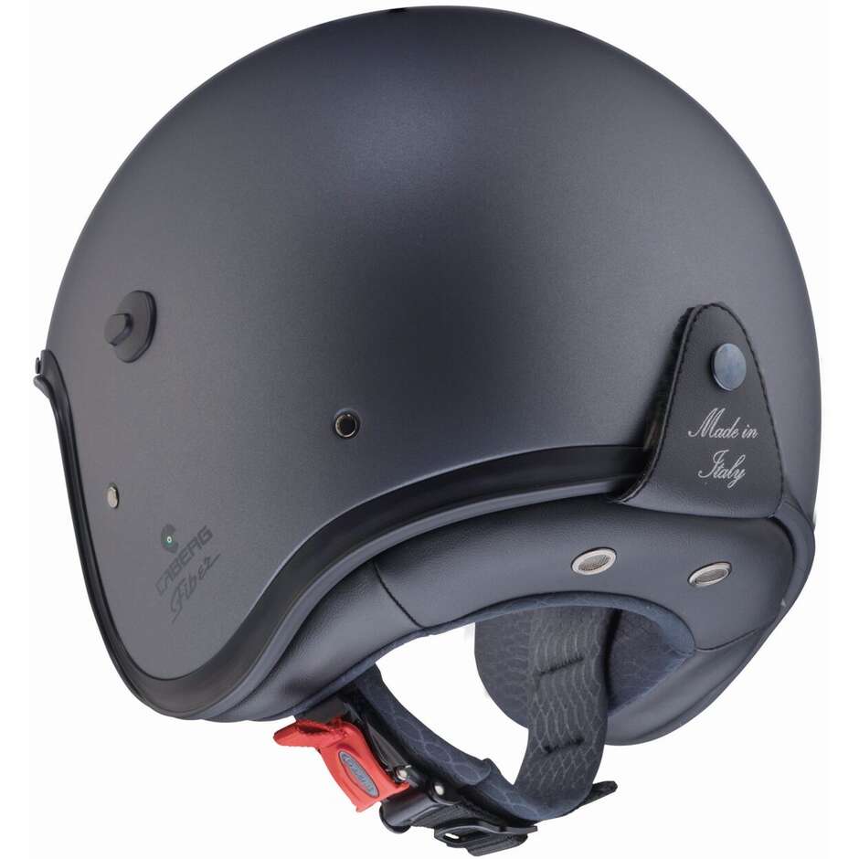 Casque moto jet Caberg FREERIDE X gris métallisé mat