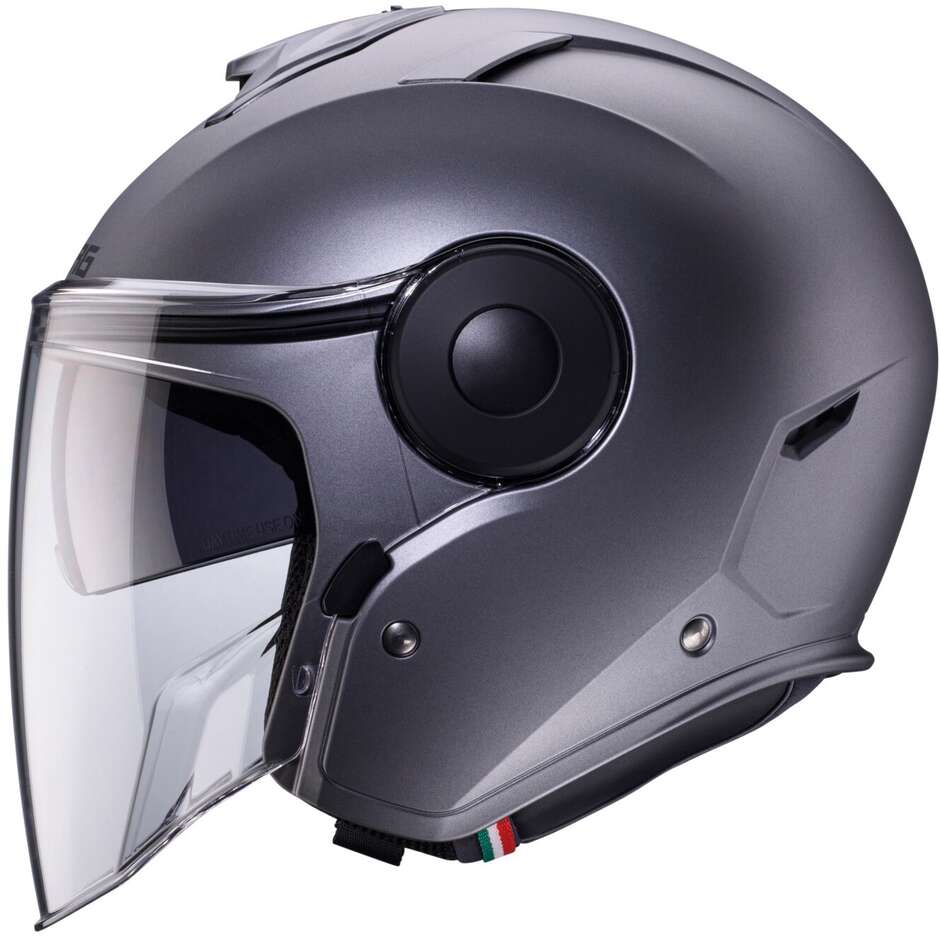 Casque Moto Jet Caberg SOHO Gris Mat Gunmetal