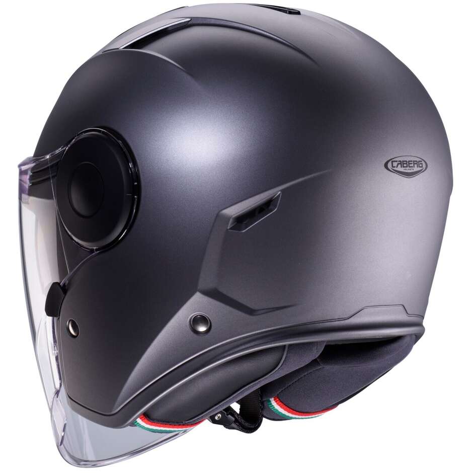 Casque Moto Jet Caberg SOHO Gris Mat Gunmetal