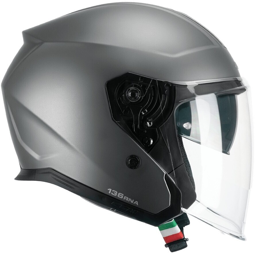 Casque Moto Jet CGM 136A RNA MONO Anthracite Satiné