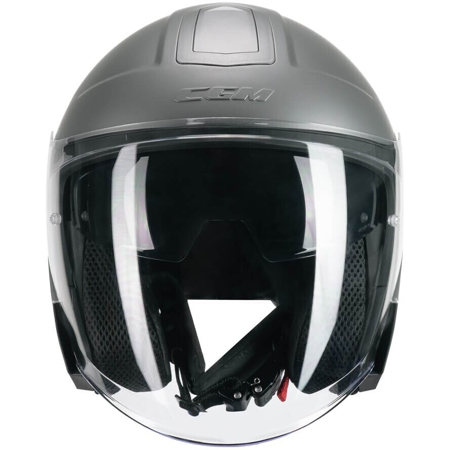 Casque Moto Jet CGM 136A RNA MONO Anthracite Satiné