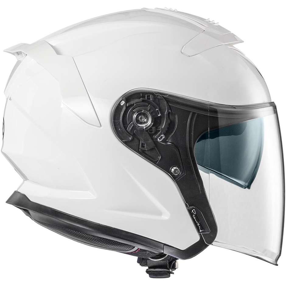 Casque Moto Jet en Fibre Premier JT5 U8 Blanc