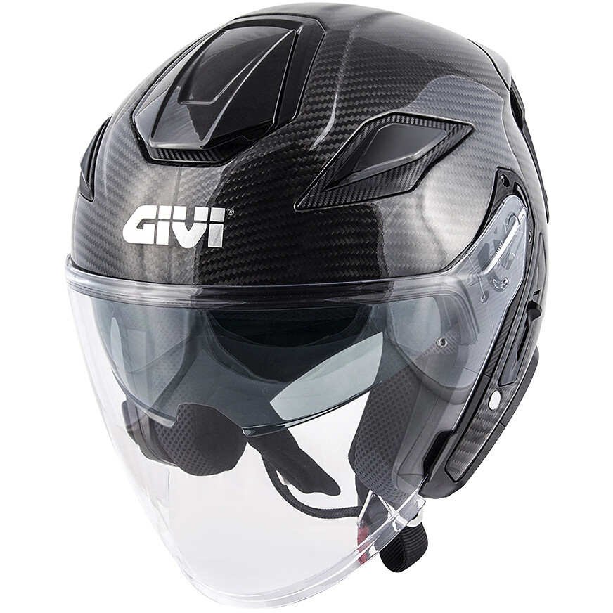 Casque Moto Jet Givi X29 CARBON Brillant