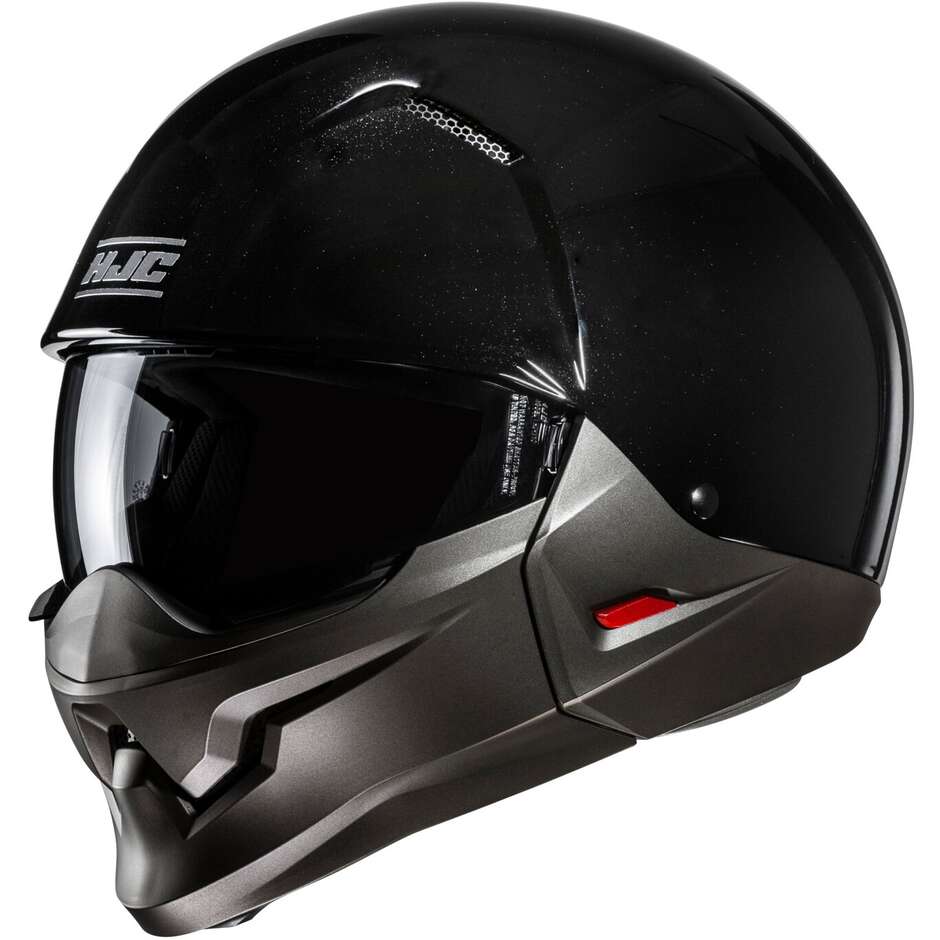 Casque moto jet HJC i20N noir métal