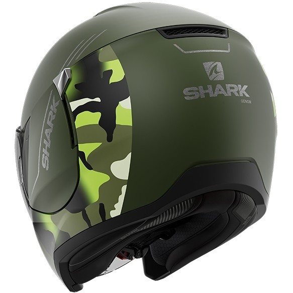 Casque Moto Jet In Shark Citycruiser Genom Vert Noir Opaque Vente En Ligne Outletmoto Eu