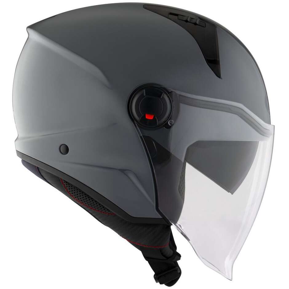 Casque Moto Jet KYT D-CITY PLAIN Gris