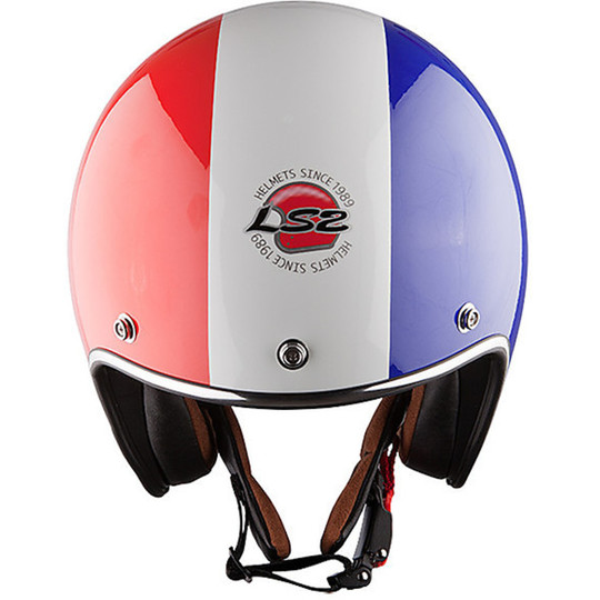 Casque moto jet LS2 OF583 In Fira Froggy