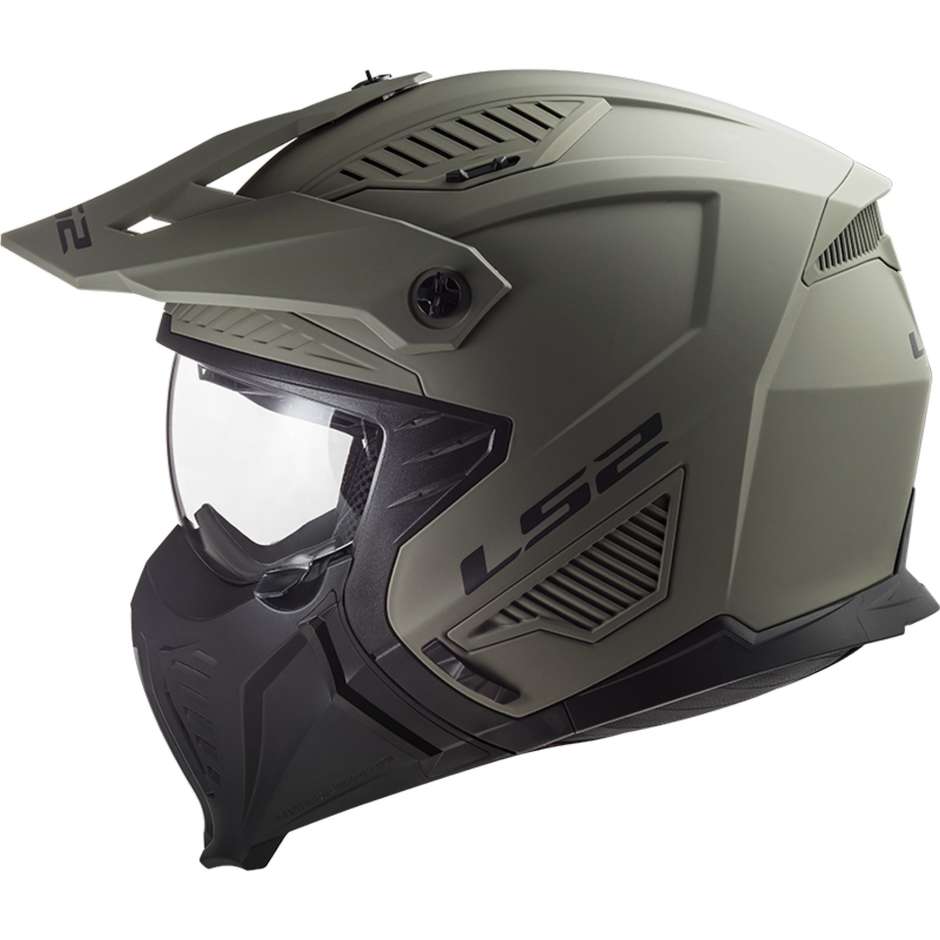 Casque Moto Jet Ls2 OF606 DRIFTER SOLID Mat Sable