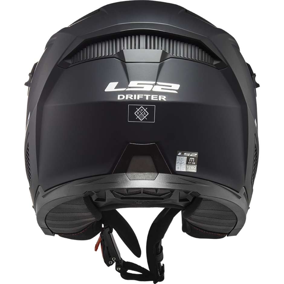 Casque Moto Jet Ls2 OF606 DRIFTER SOLID Noir Mat
