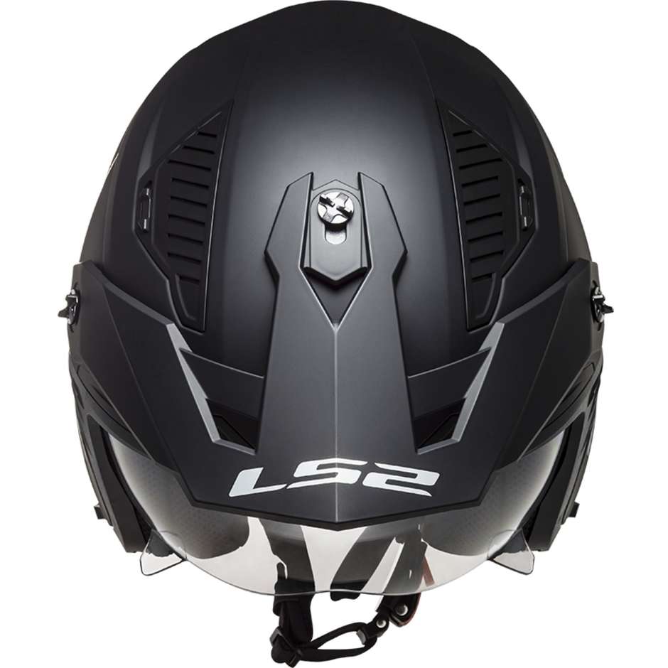 Casque Moto Jet Ls2 OF606 DRIFTER SOLID Noir Mat