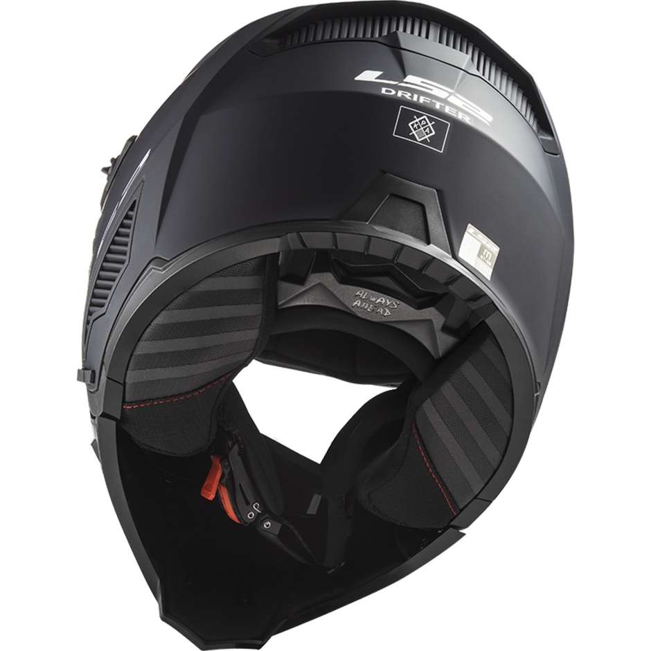 Casque Moto Jet Ls2 OF606 DRIFTER SOLID Noir Mat