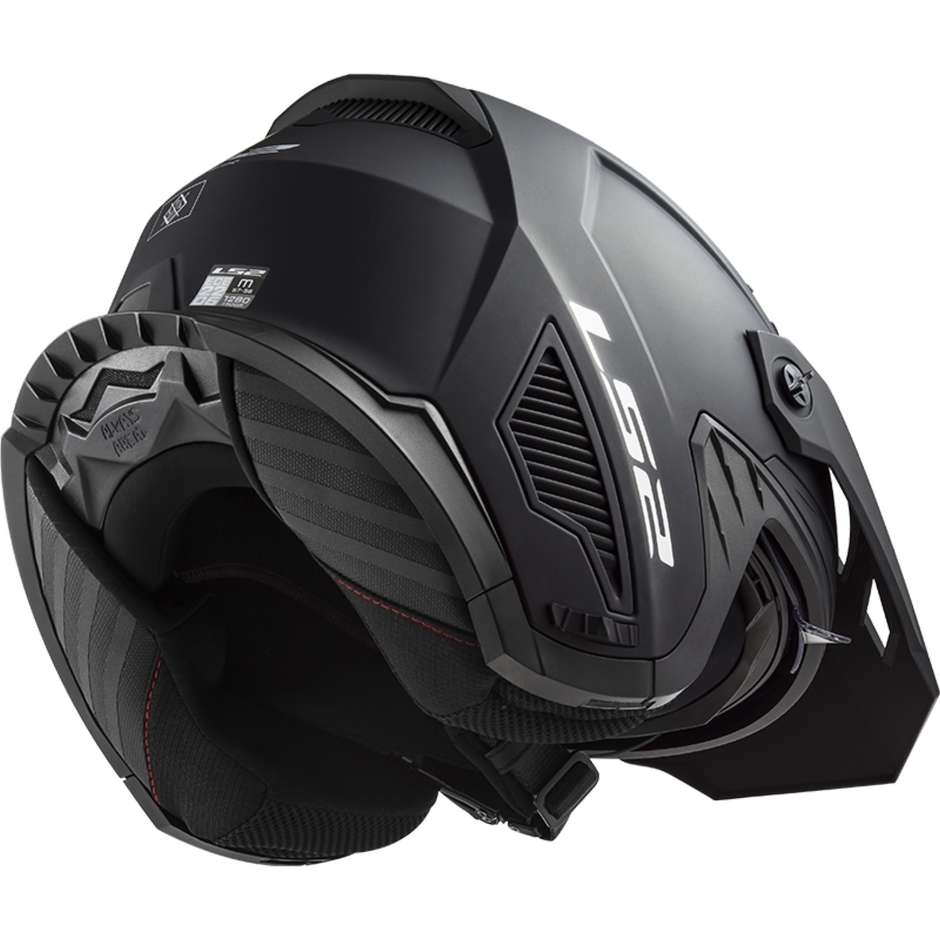 Casque Moto Jet Ls2 OF606 DRIFTER SOLID Noir Mat