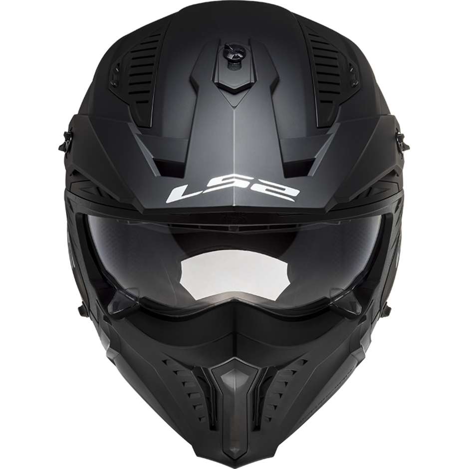 Casque Moto Jet Ls2 OF606 DRIFTER SOLID Noir Mat