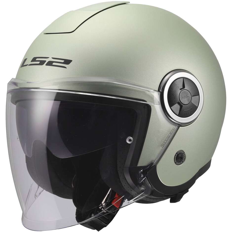 Casque moto jet LS2 OF620 CLASSY SOLID COMET Gris