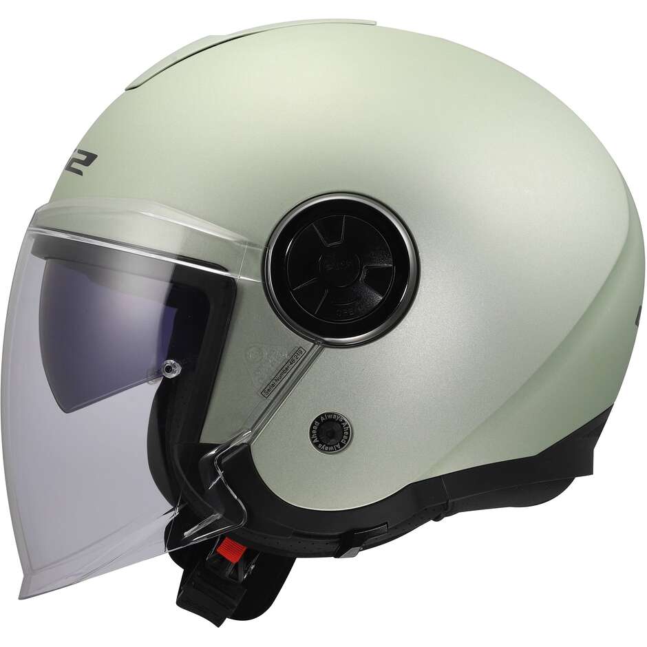 Casque moto jet LS2 OF620 CLASSY SOLID COMET Gris