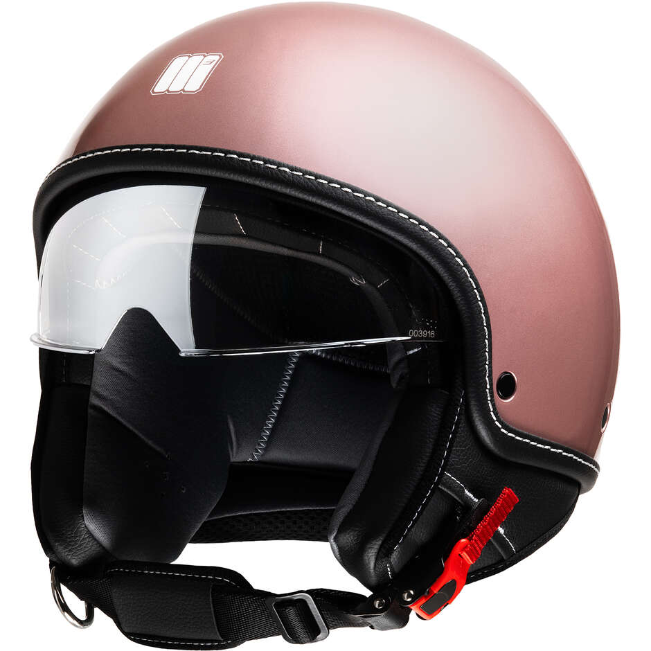 Casque Moto Jet Motocubo 717 BEETLE Rose (22.06)