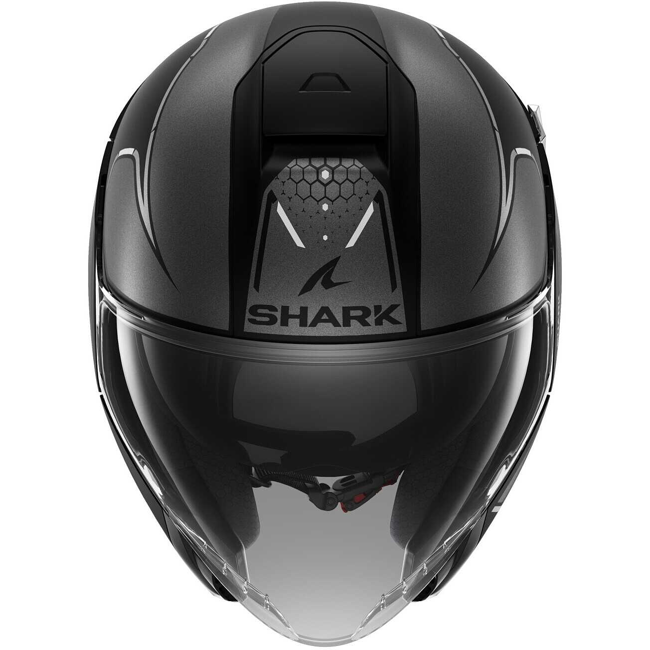 Casque Moto Intégral Shark RIDILL 2 BERSEK Noir Vert Anthracite