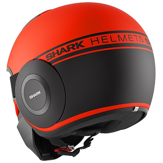 Casque Moto Jet Shark STREET-DRAK Neon Matt Orange