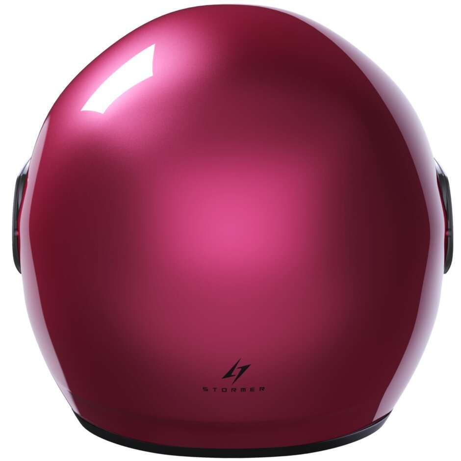 Casque Moto Jet Stormer SUN 2.0 Solid Glossy Fuchsia
