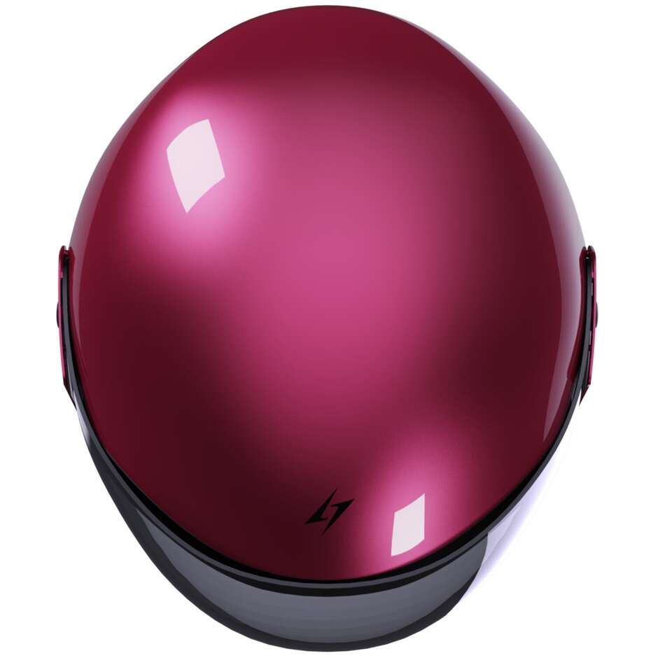 Casque Moto Jet Stormer SUN 2.0 Solid Glossy Fuchsia